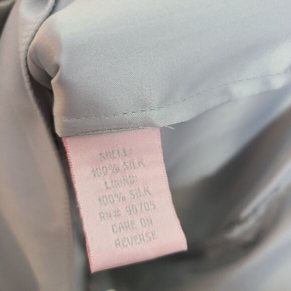 Rebecca Taylor Womens SIlk Dress Whimsigoth Fairy Grunge Delicate Feminine Sz 6 - Picture 7 of 8